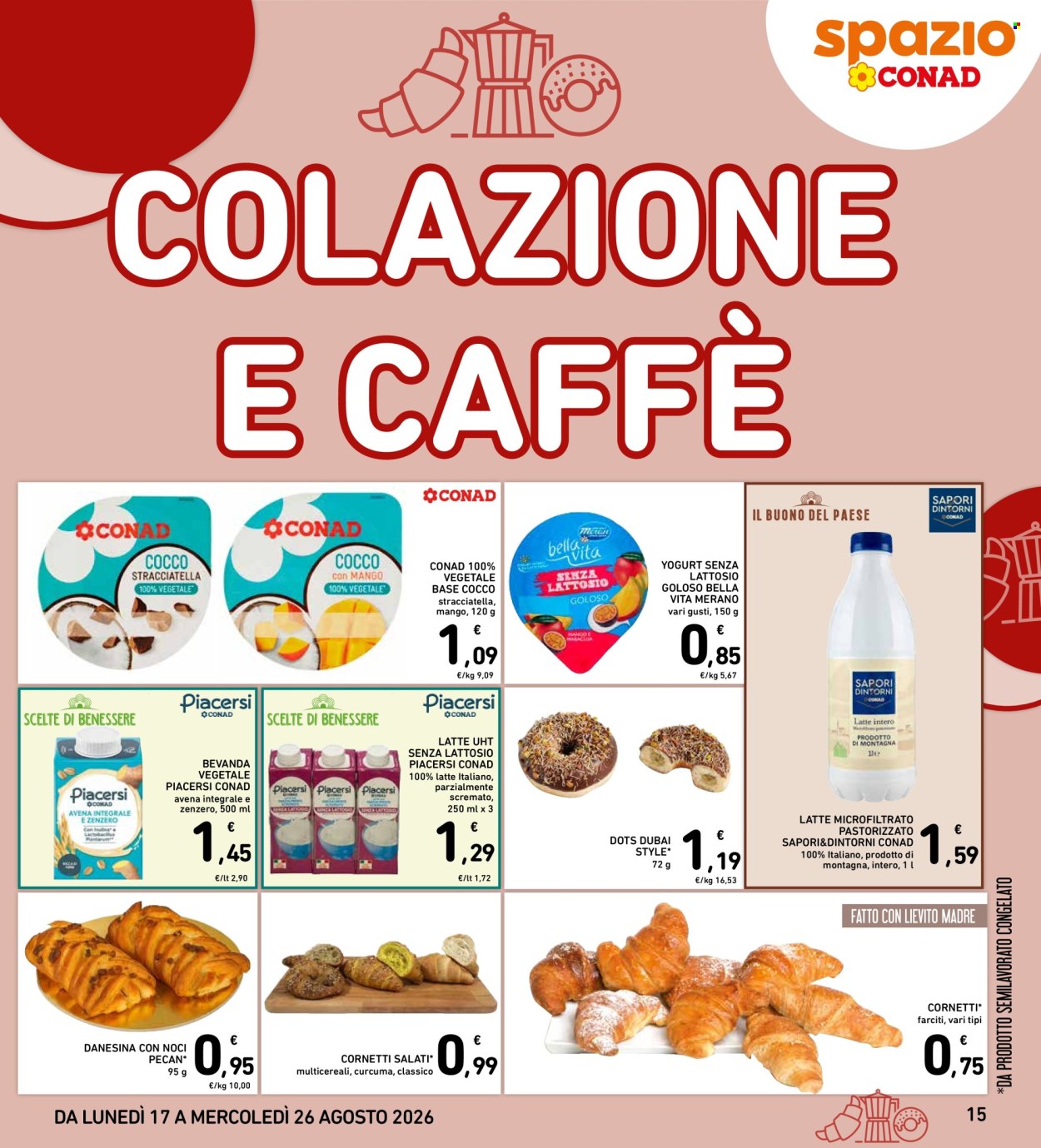 Volantino Spazio Conad - 17/8/2026 - 26/8/2026. Pagina 15
