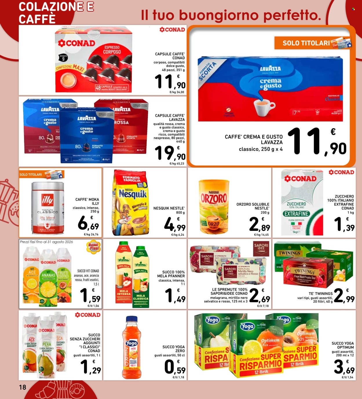 Volantino Spazio Conad - 17/8/2026 - 26/8/2026. Pagina 18