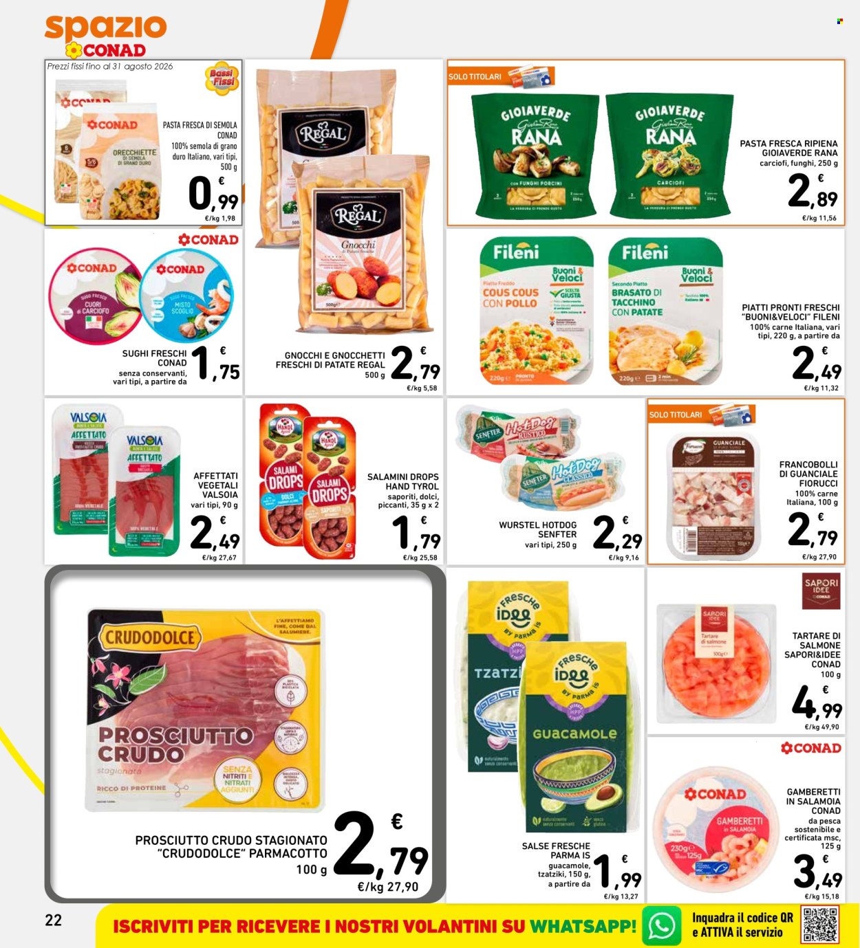 Volantino Spazio Conad - 17/8/2026 - 26/8/2026. Pagina 22
