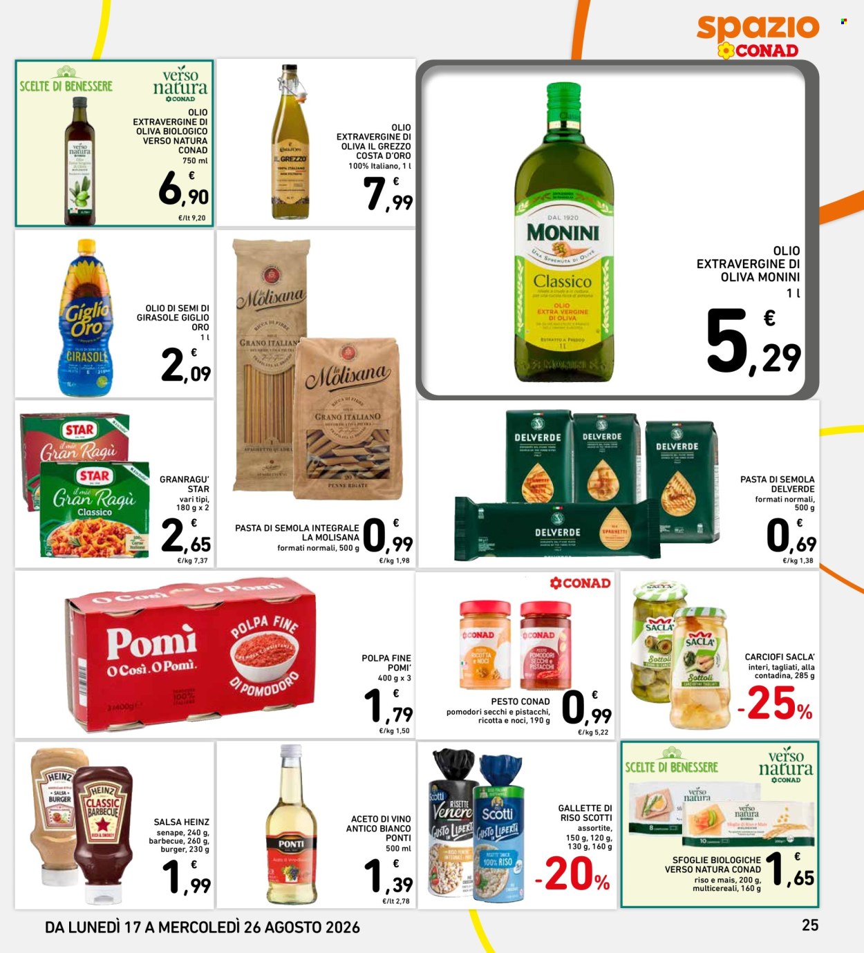 Volantino Spazio Conad - 17/8/2026 - 26/8/2026. Pagina 25