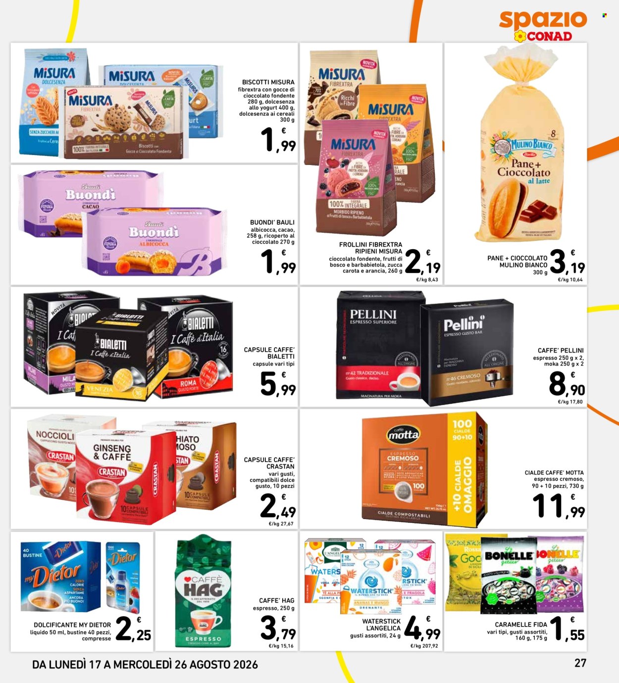 Volantino Spazio Conad - 17/8/2026 - 26/8/2026. Pagina 27