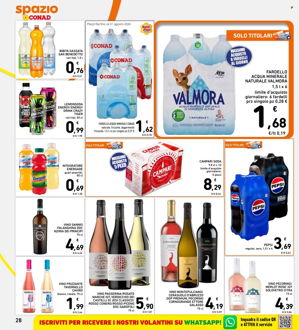 Volantino Spazio Conad - 17/8/2026 - 26/8/2026. Pagina 28