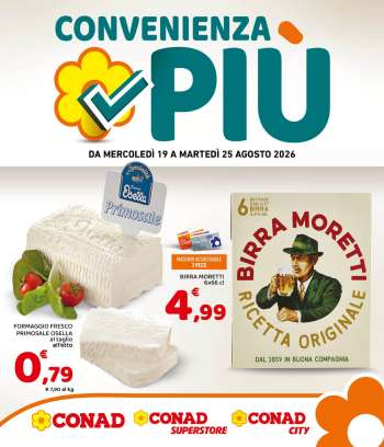 Volantino Conad - 19/8/2026 - 25/8/2026.