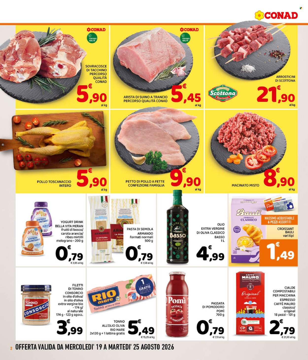 Volantino Conad - 19/8/2026 - 25/8/2026. Pagina 2