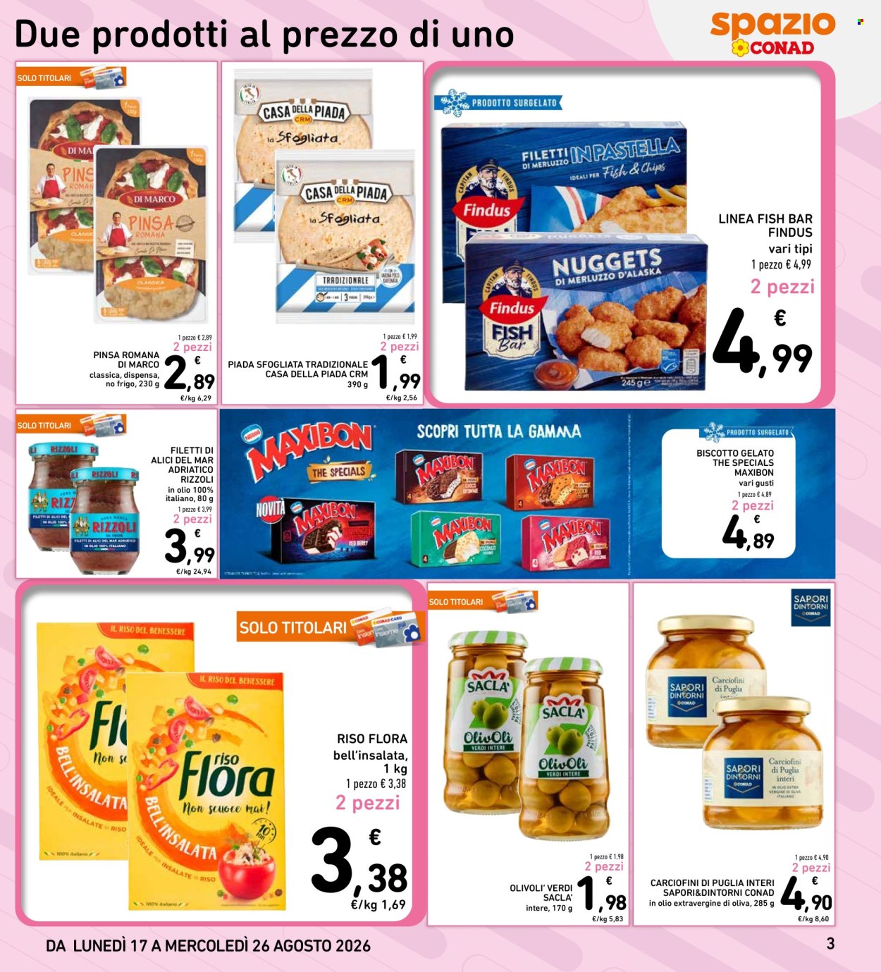 Volantino Spazio Conad - 17/8/2026 - 26/8/2026. Pagina 3