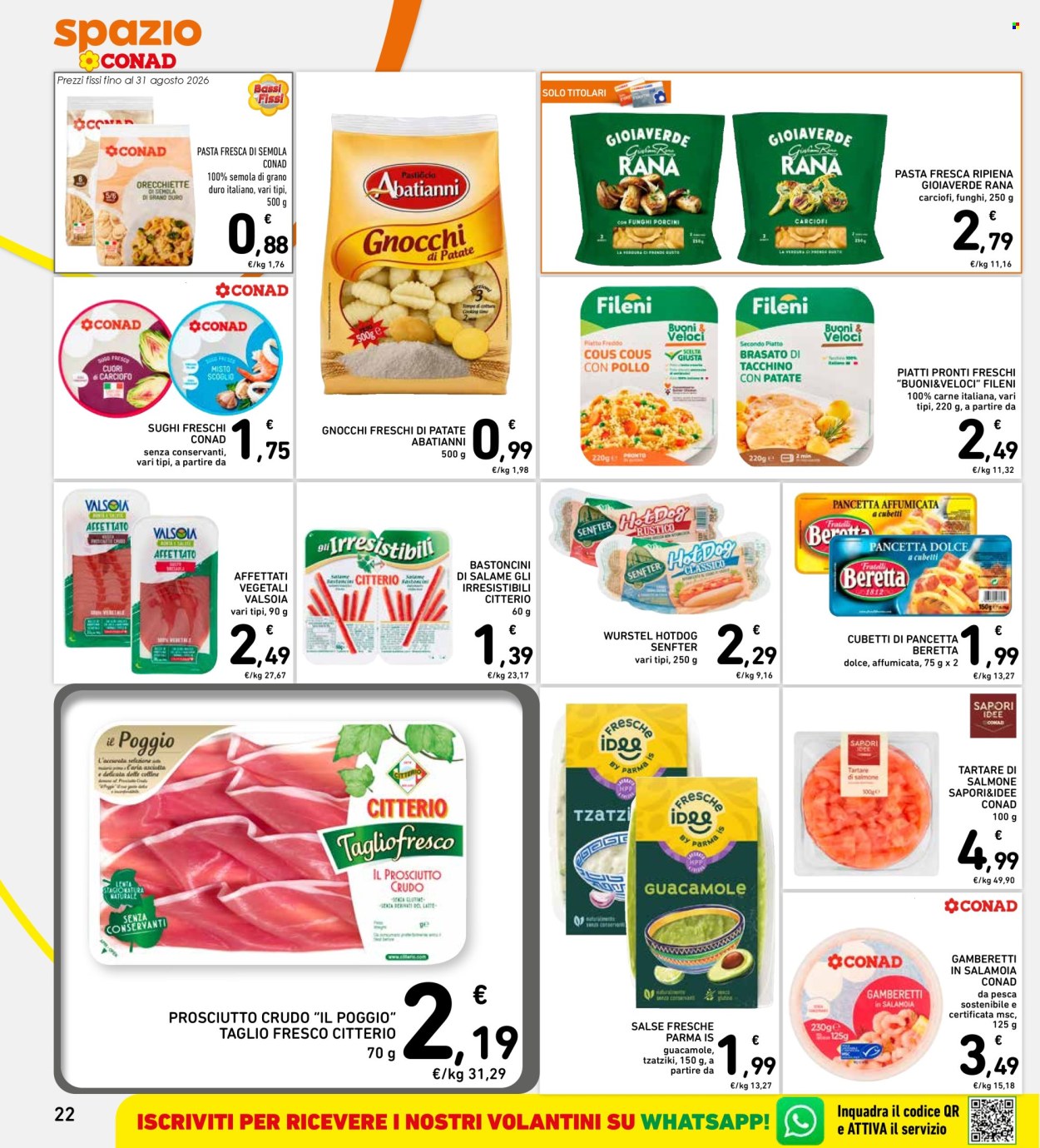Volantino Spazio Conad - 17/8/2026 - 26/8/2026. Pagina 22