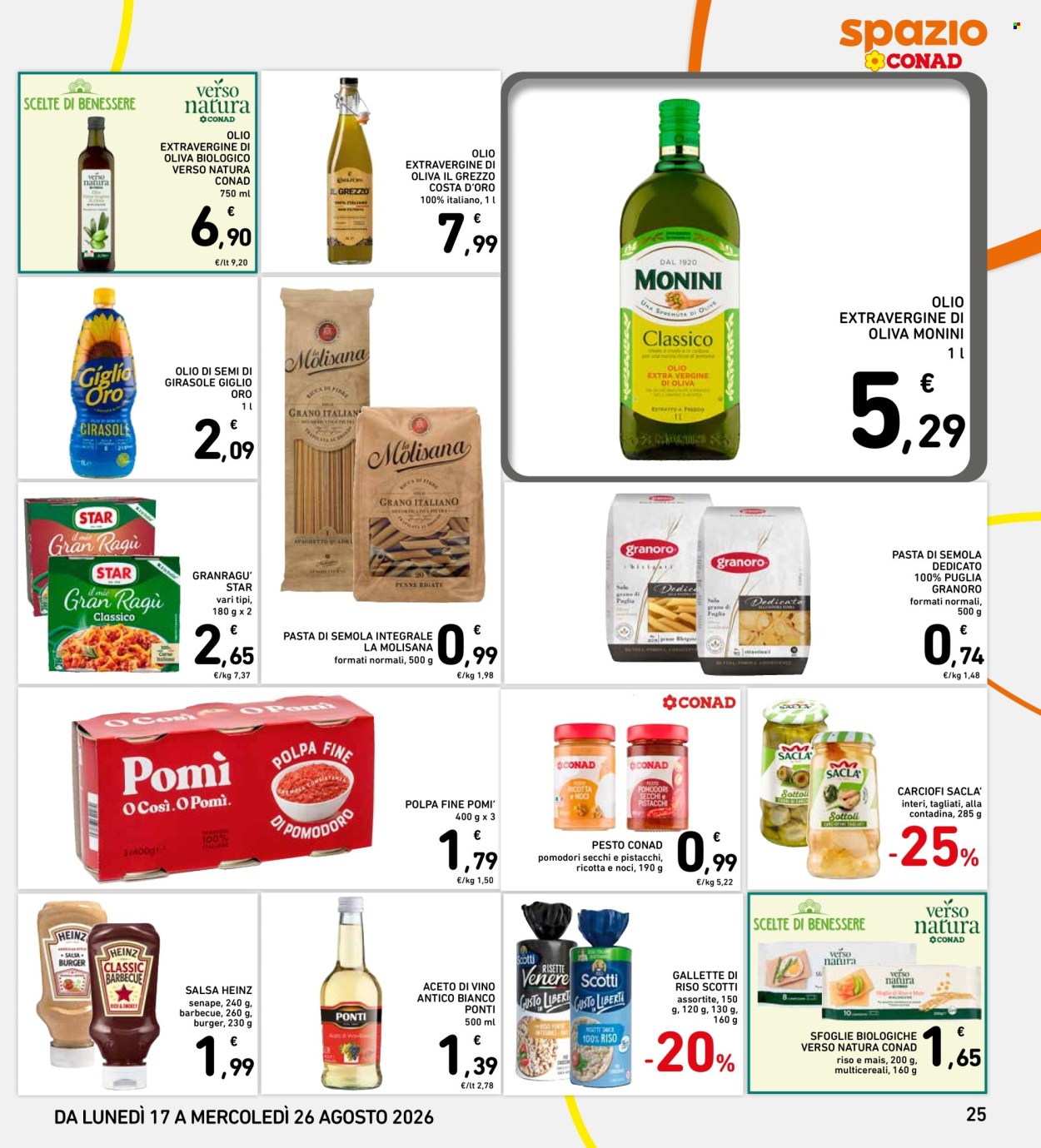 Volantino Spazio Conad - 17/8/2026 - 26/8/2026. Pagina 25
