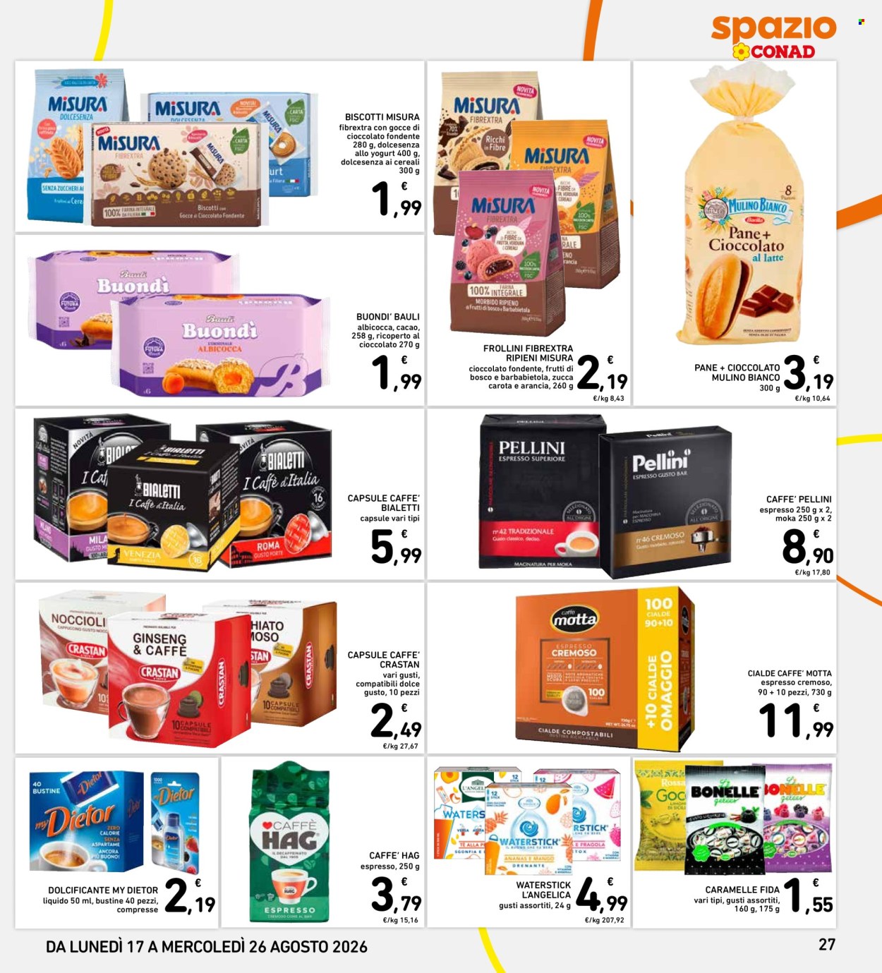 Volantino Spazio Conad - 17/8/2026 - 26/8/2026. Pagina 27