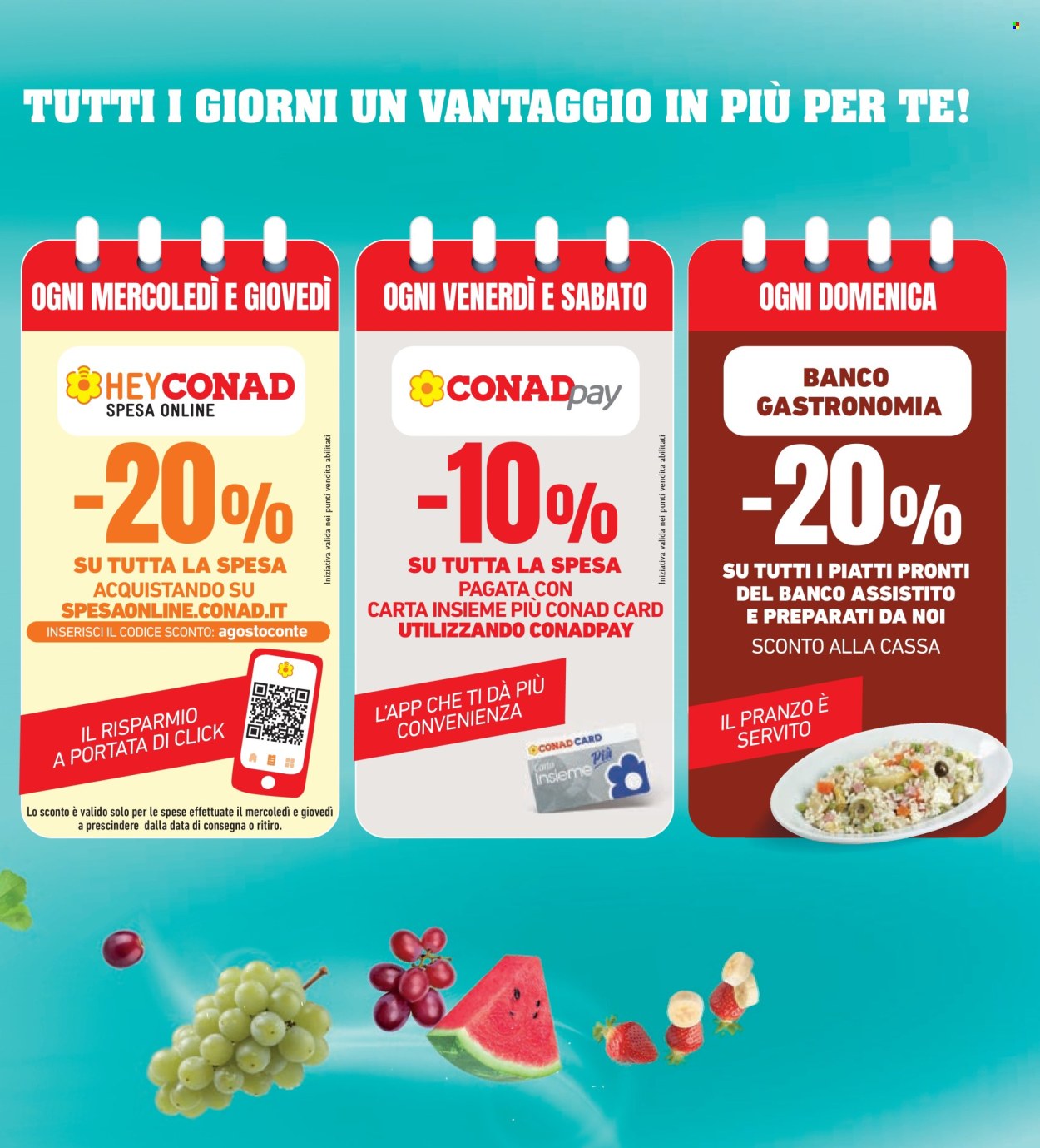 Leták Spazio Conad - 21.8.2026 - 3.9.2026. Strana 3