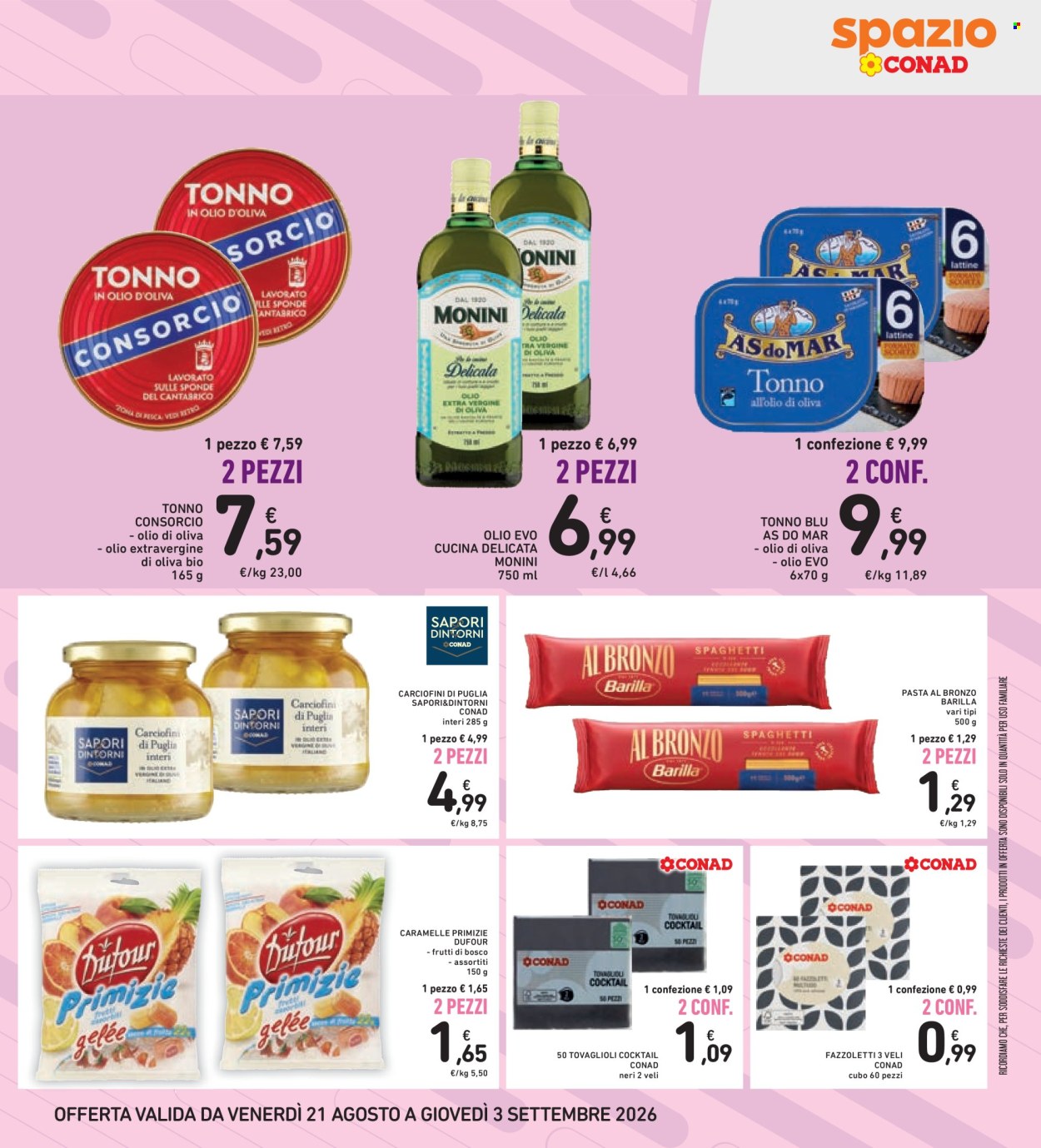 Leták Spazio Conad - 21.8.2026 - 3.9.2026. Strana 11