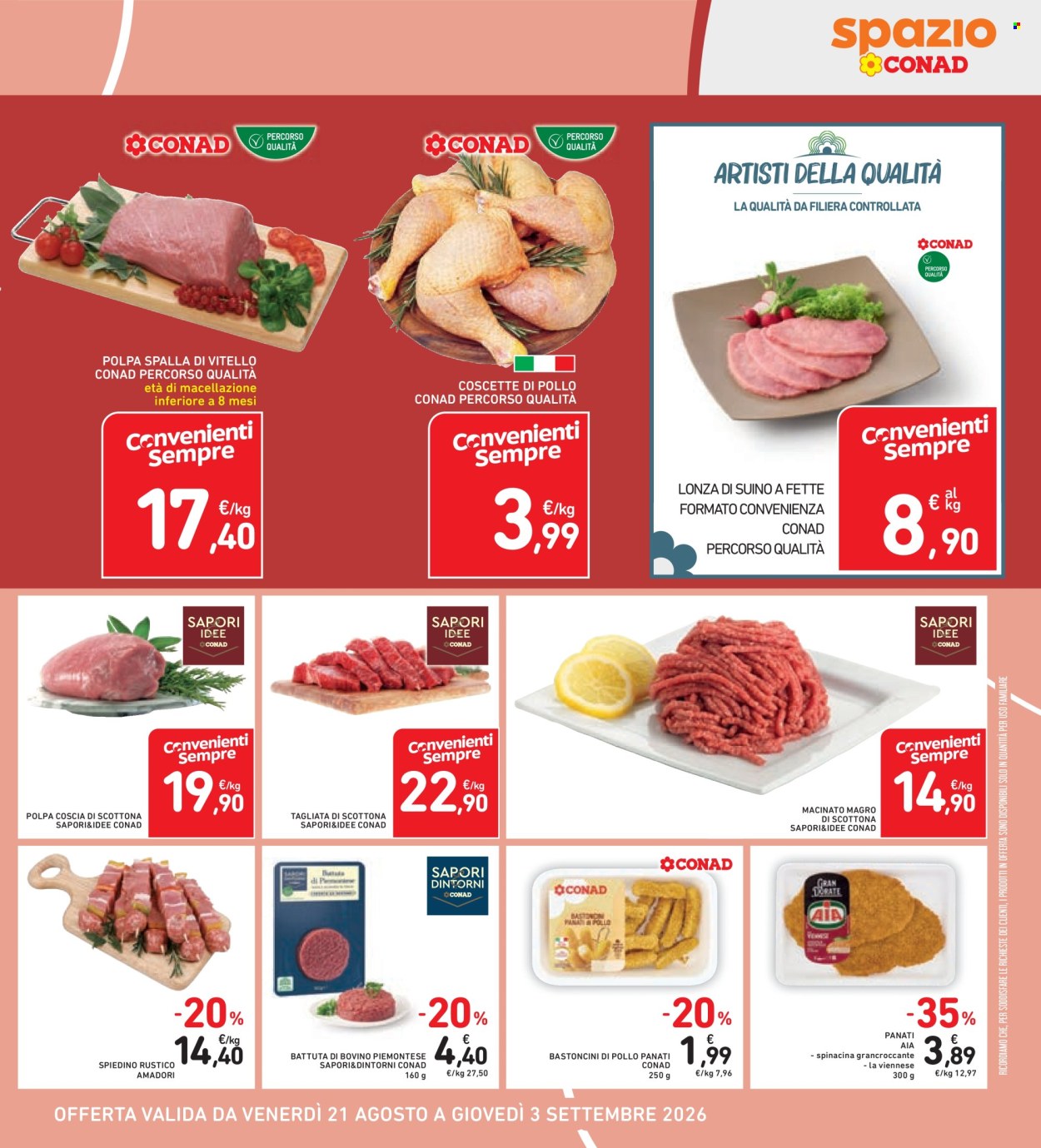 Leták Spazio Conad - 21.8.2026 - 3.9.2026. Strana 15