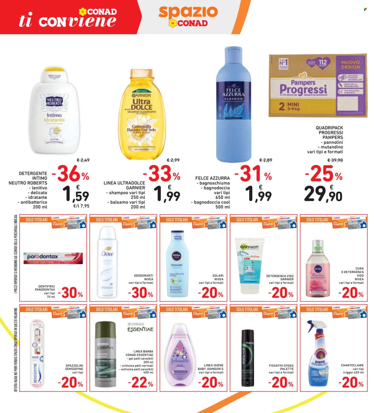 Leták Spazio Conad - 21.8.2026 - 3.9.2026. Strana 34