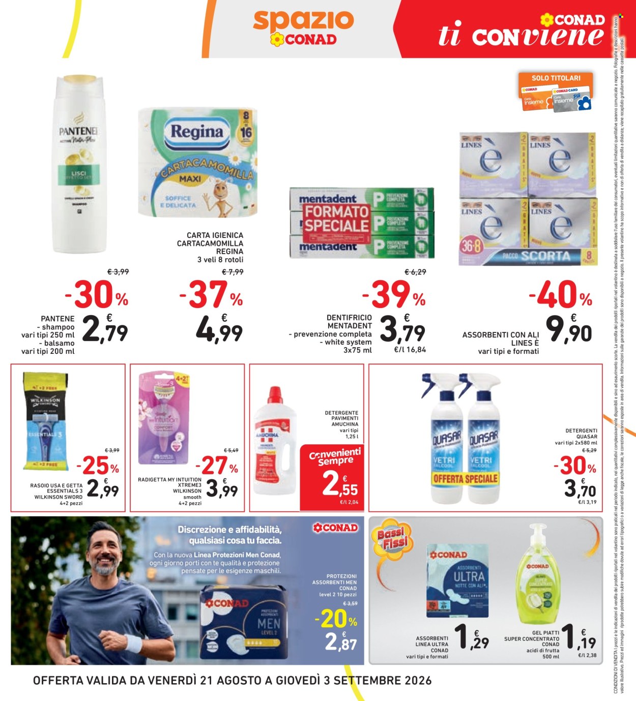 Leták Spazio Conad - 21.8.2026 - 3.9.2026. Strana 35