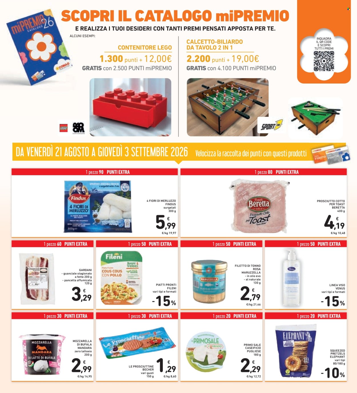 Leták Spazio Conad - 21.8.2026 - 3.9.2026. Strana 46