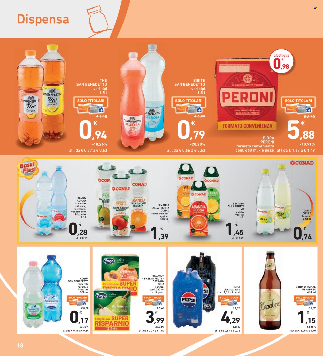 Leták Spazio Conad - 21.8.2026 - 3.9.2026. Strana 18
