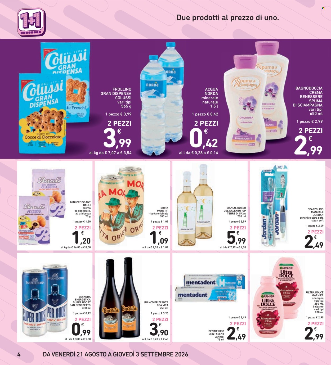 Volantino Spazio Conad - 21/8/2026 - 3/9/2026. Pagina 4