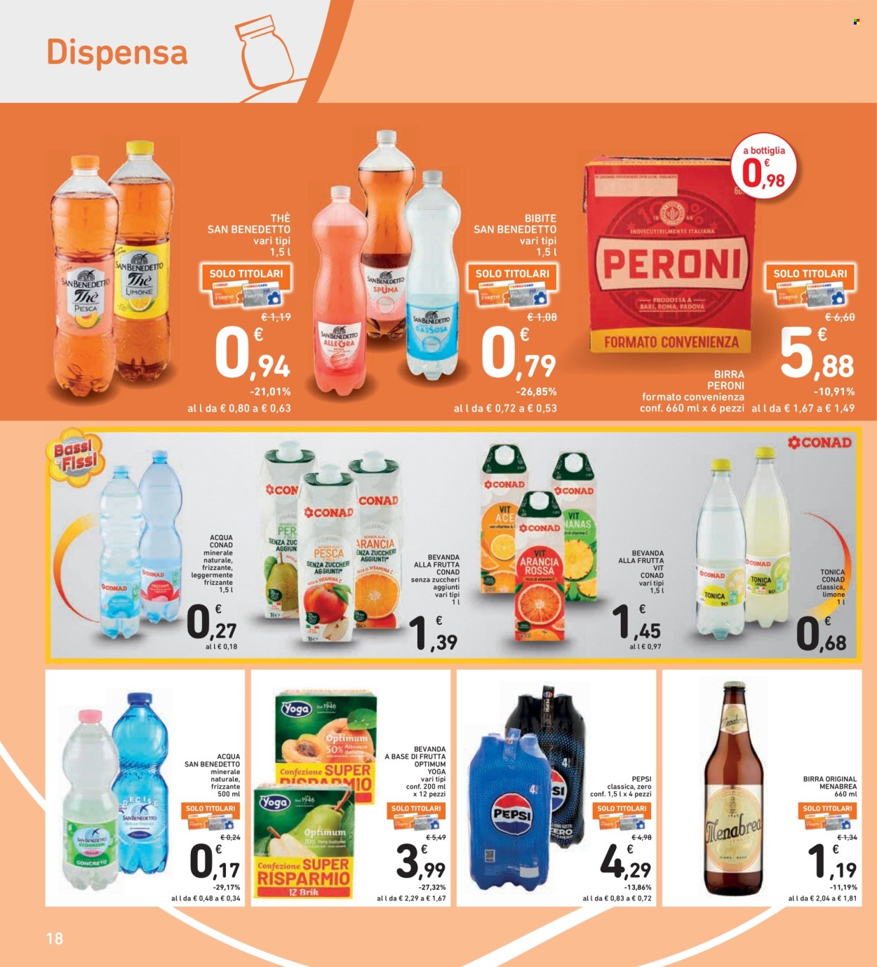 Leták Spazio Conad - 21.8.2026 - 3.9.2026. Strana 18