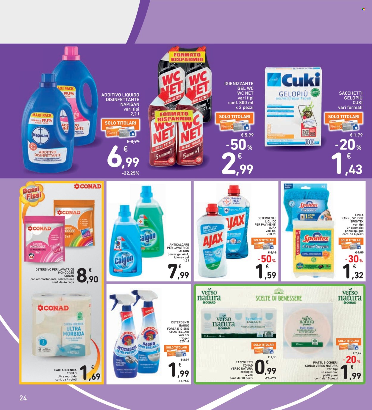 Leták Spazio Conad - 21.8.2026 - 3.9.2026. Strana 24