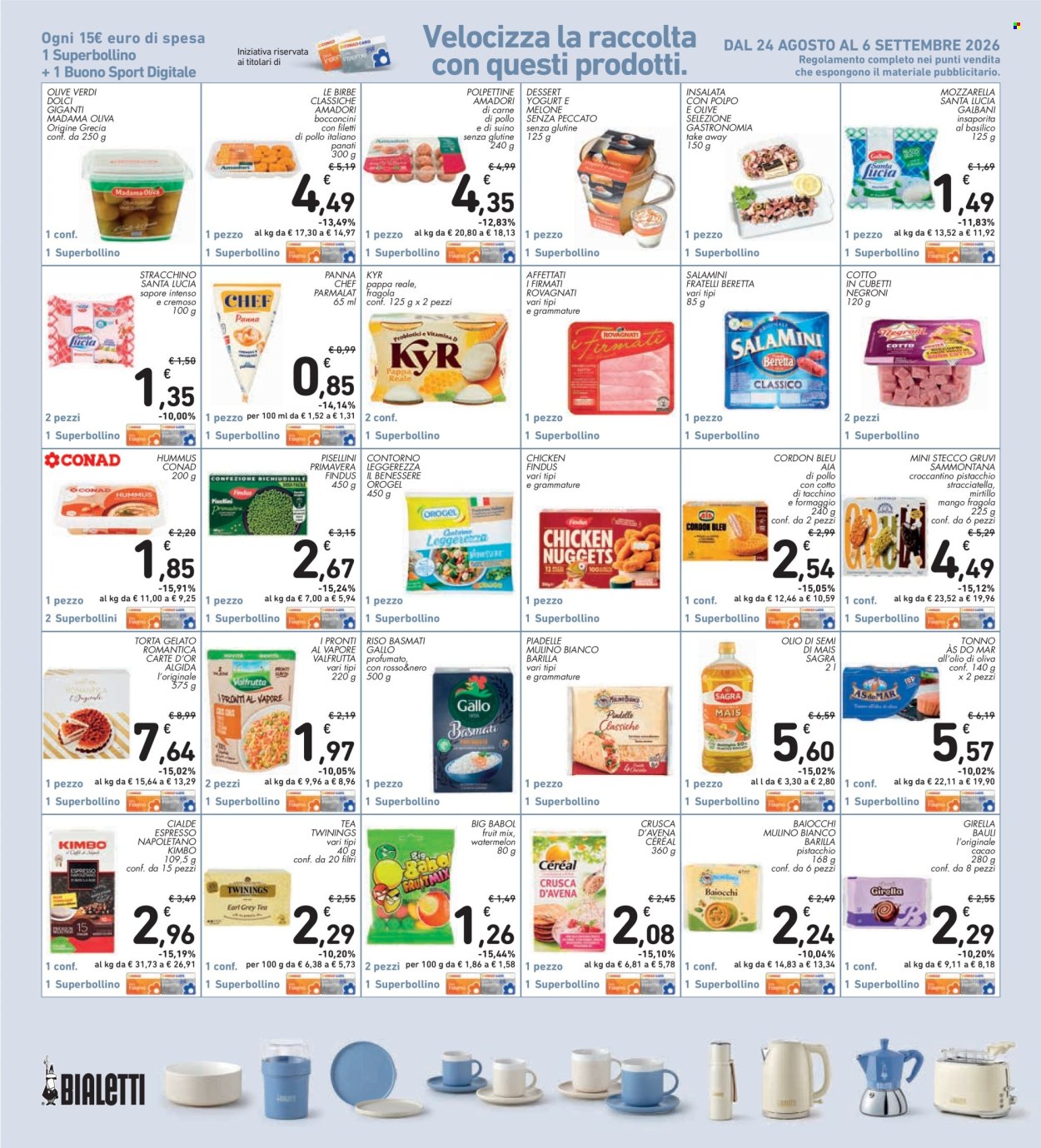 Leták Spazio Conad - 21.8.2026 - 3.9.2026. Strana 29