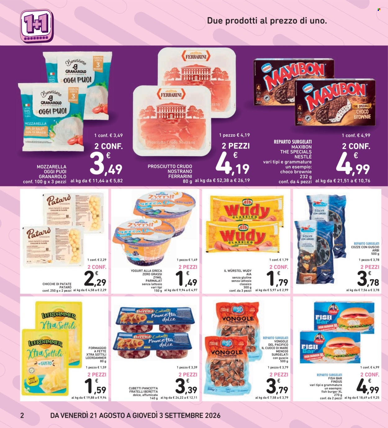 Volantino Spazio Conad - 21/8/2026 - 3/9/2026. Pagina 2