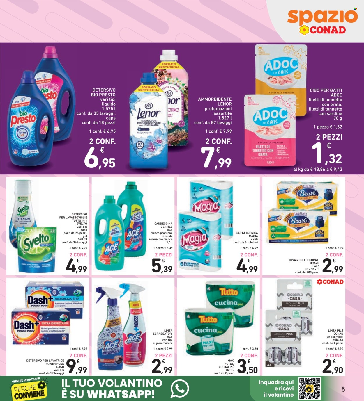 Volantino Spazio Conad - 21/8/2026 - 3/9/2026. Pagina 5