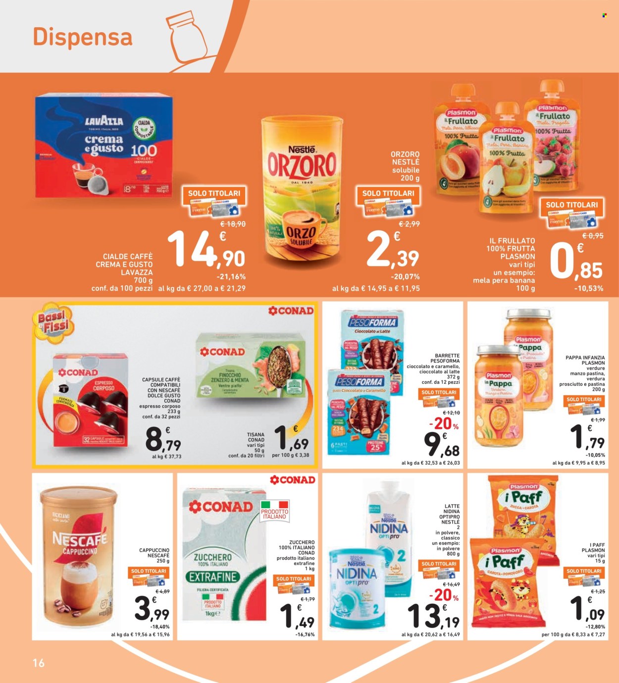 Volantino Spazio Conad - 21/8/2026 - 3/9/2026. Pagina 16