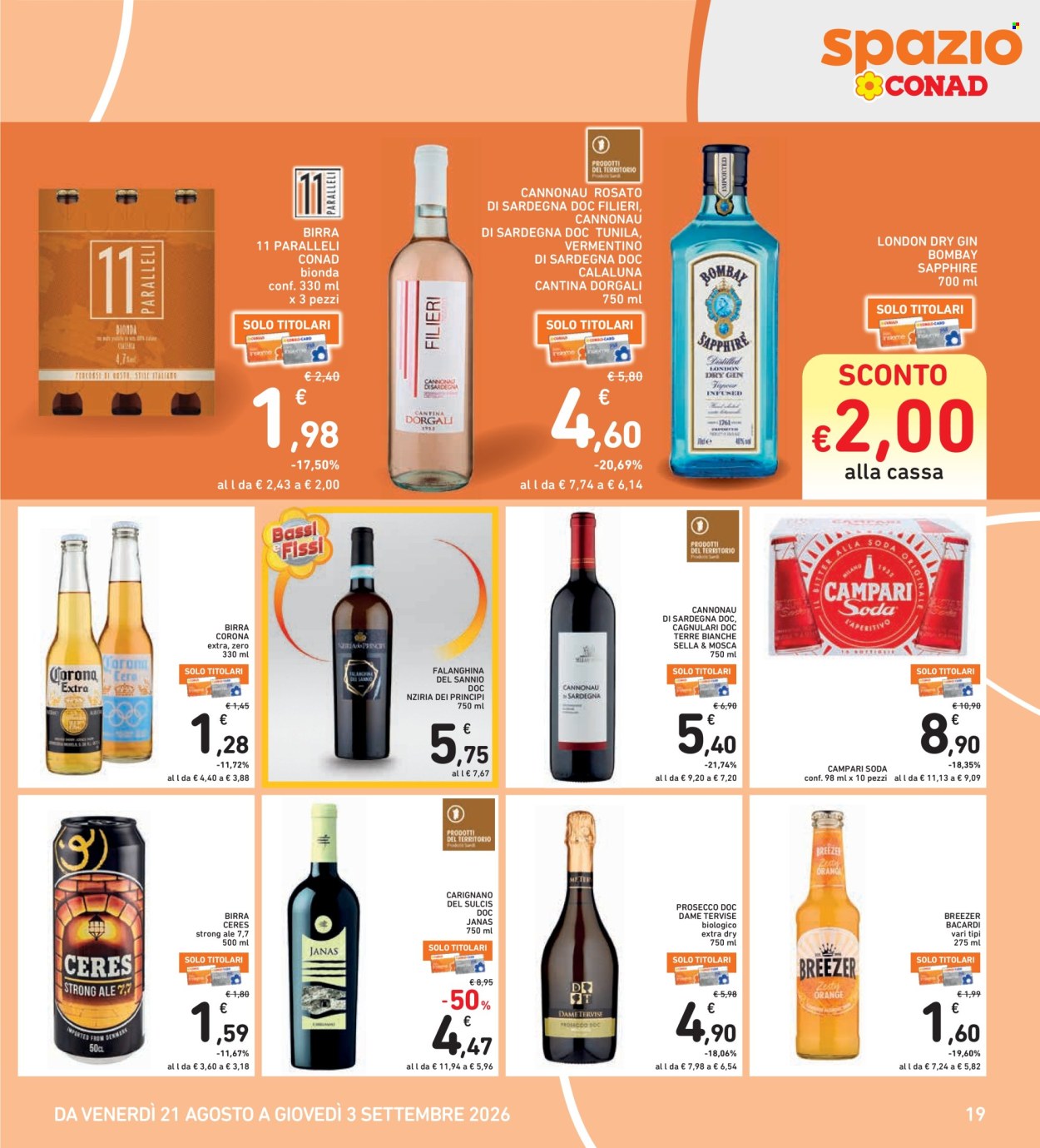 Volantino Spazio Conad - 21/8/2026 - 3/9/2026. Pagina 19