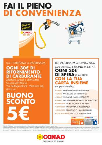 Volantino Conad - 17/8/2026 - 26/8/2026.