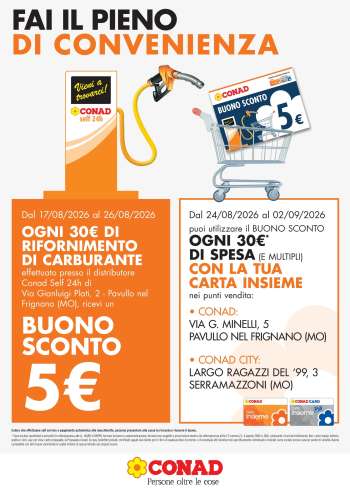 Volantino Conad - 17/8/2026 - 26/8/2026.