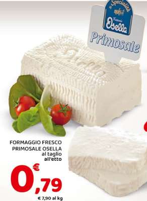 Formaggio Fresco Primosale Osella