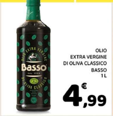 Basso Olio Extra Vergine di Oliva Classico