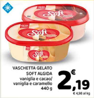 VASCHETTA GELATO SOFT ALGIDA