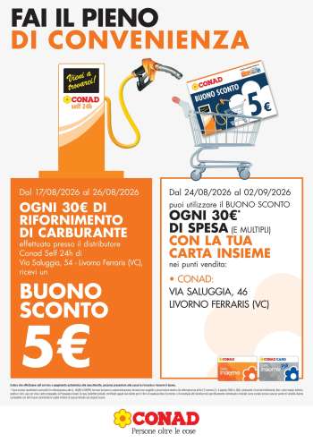 Volantino Conad - 17/8/2026 - 26/8/2026.