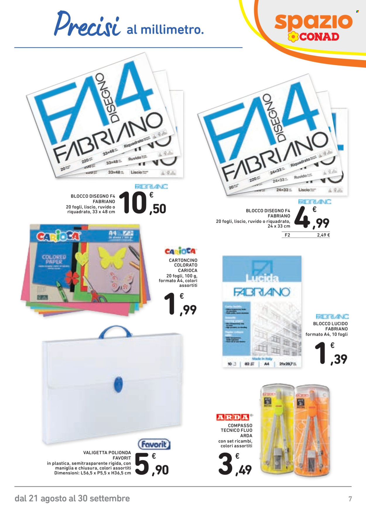 Volantino Spazio Conad - 21/8/2026 - 30/9/2026. Pagina 7
