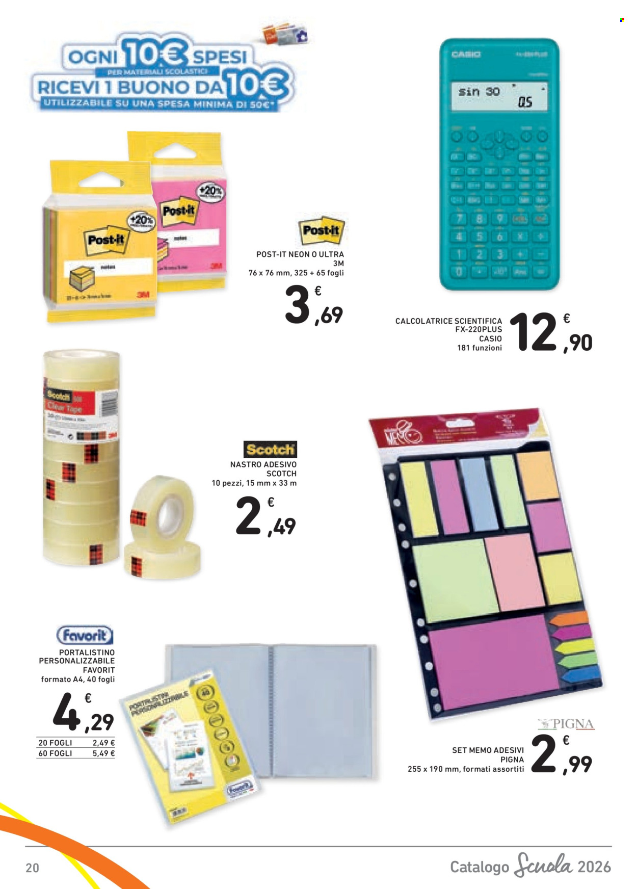 Leták Conad Superstore - 21.8.2026 - 30.9.2026. Strana 20