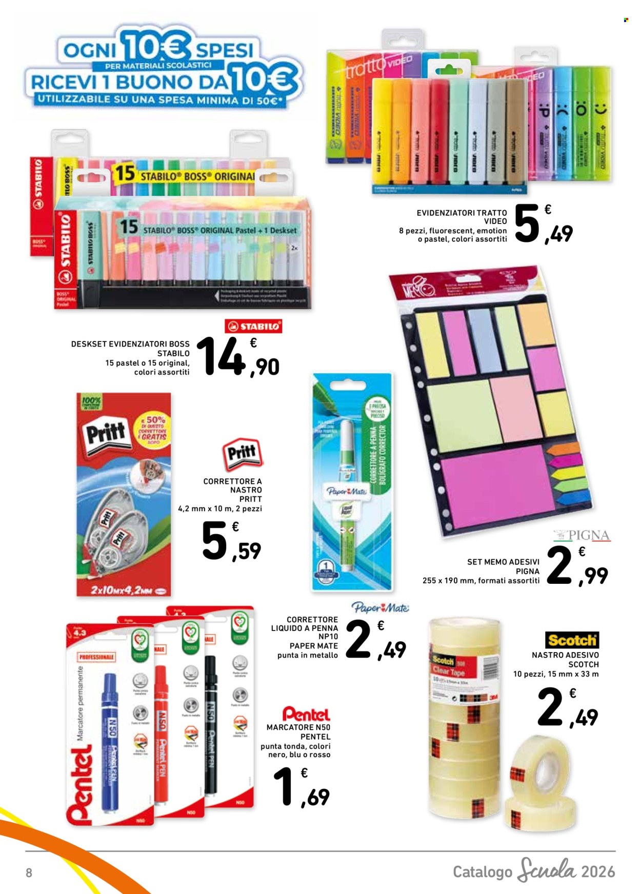 Leták Conad - 21.8.2026 - 30.9.2026. Strana 8