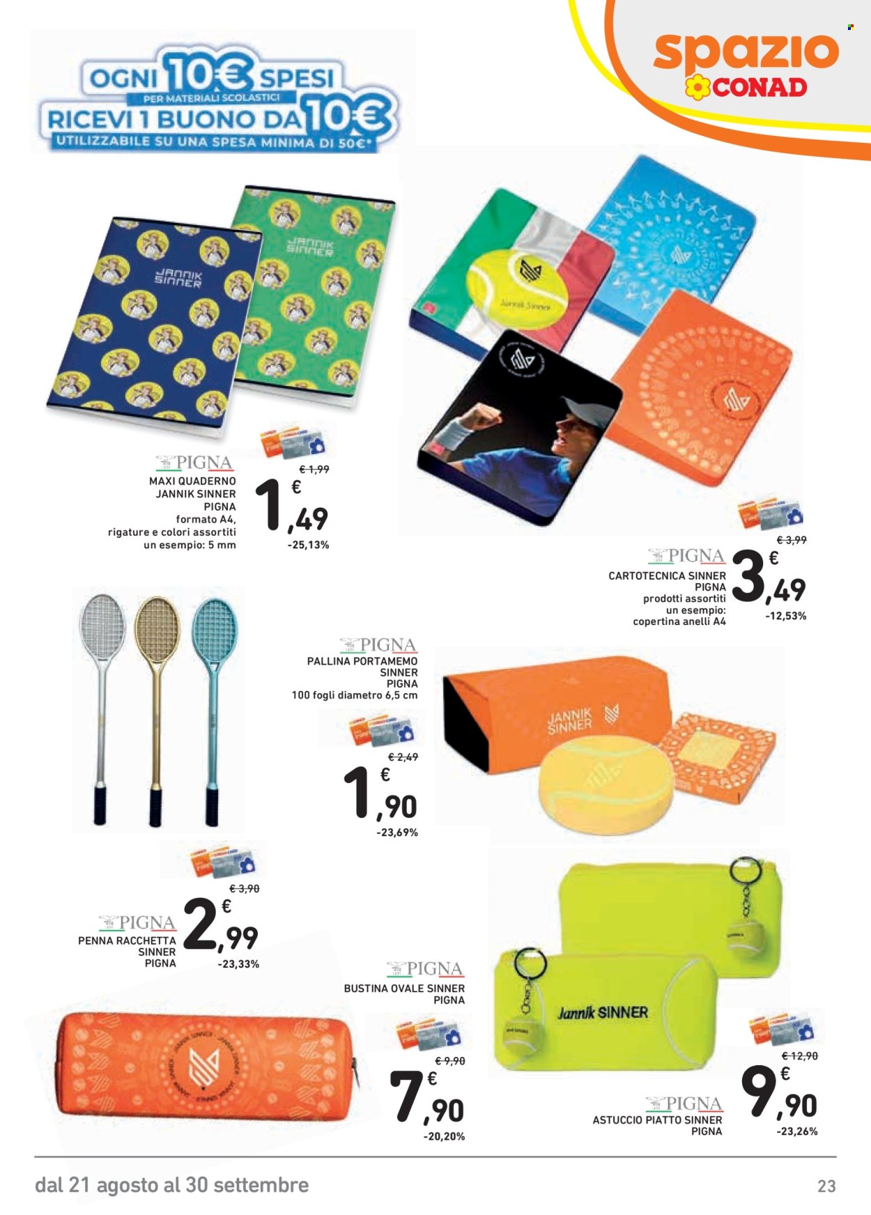 Volantino Spazio Conad - 21/8/2026 - 30/9/2026. Pagina 23