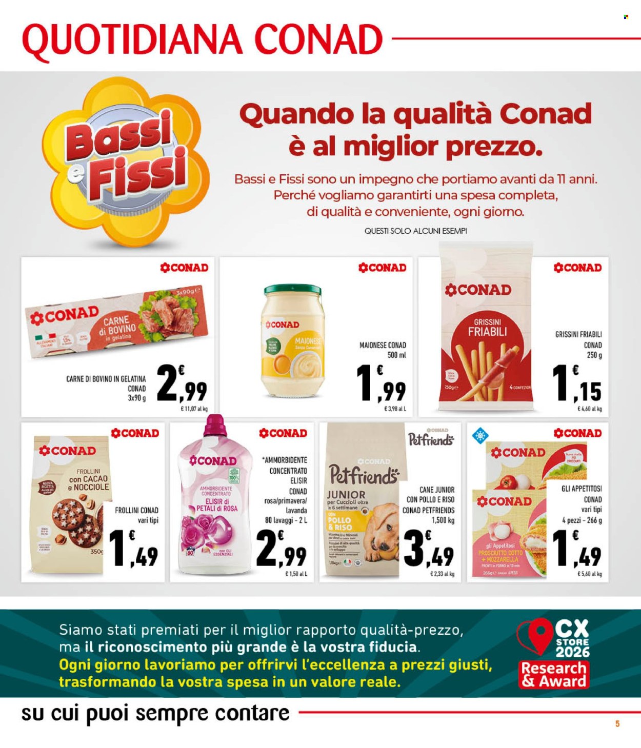 Volantino Conad - 19/8/2026 - 25/8/2026. Pagina 5