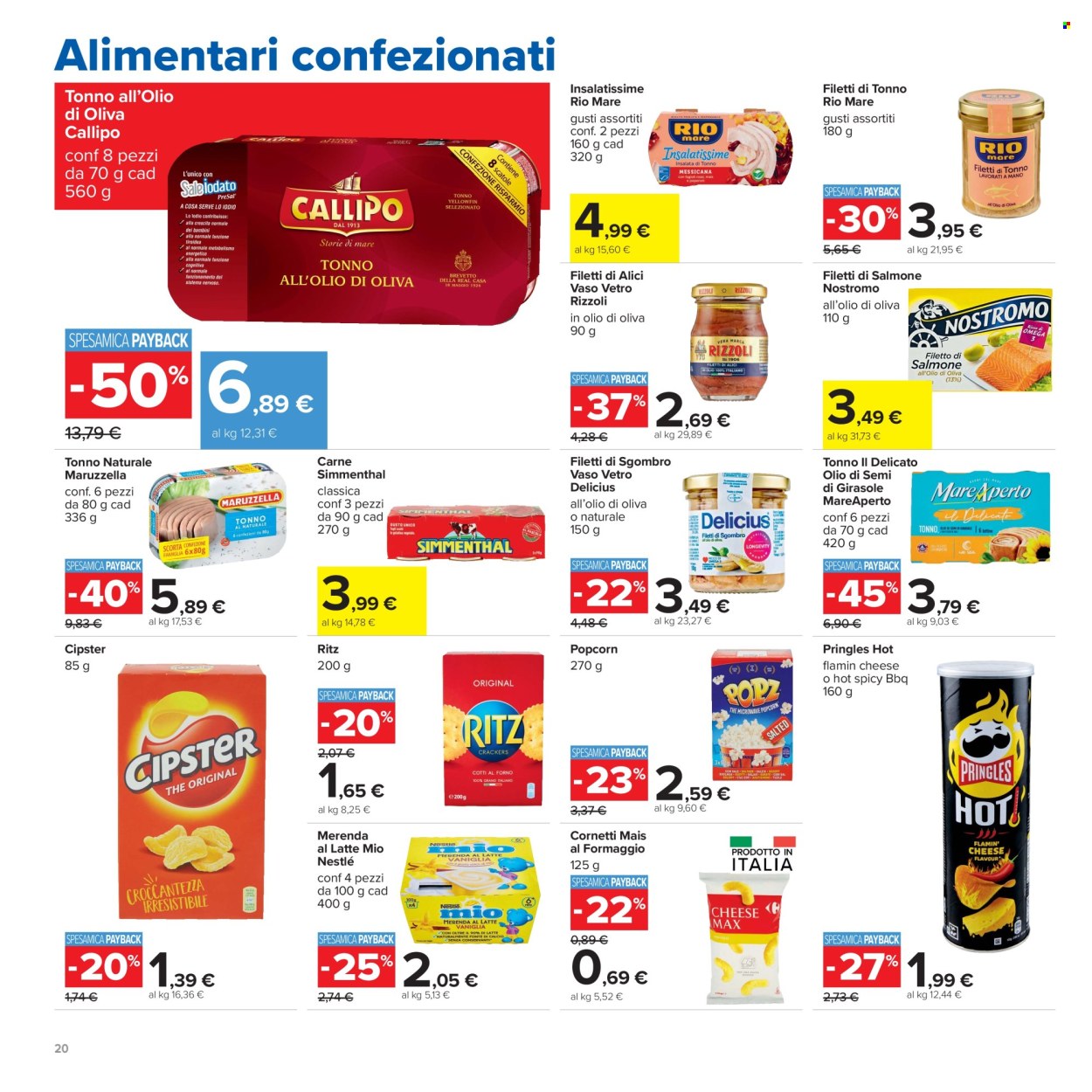 Volantino Carrefour - 20/8/2026 - 3/9/2026. Pagina 20