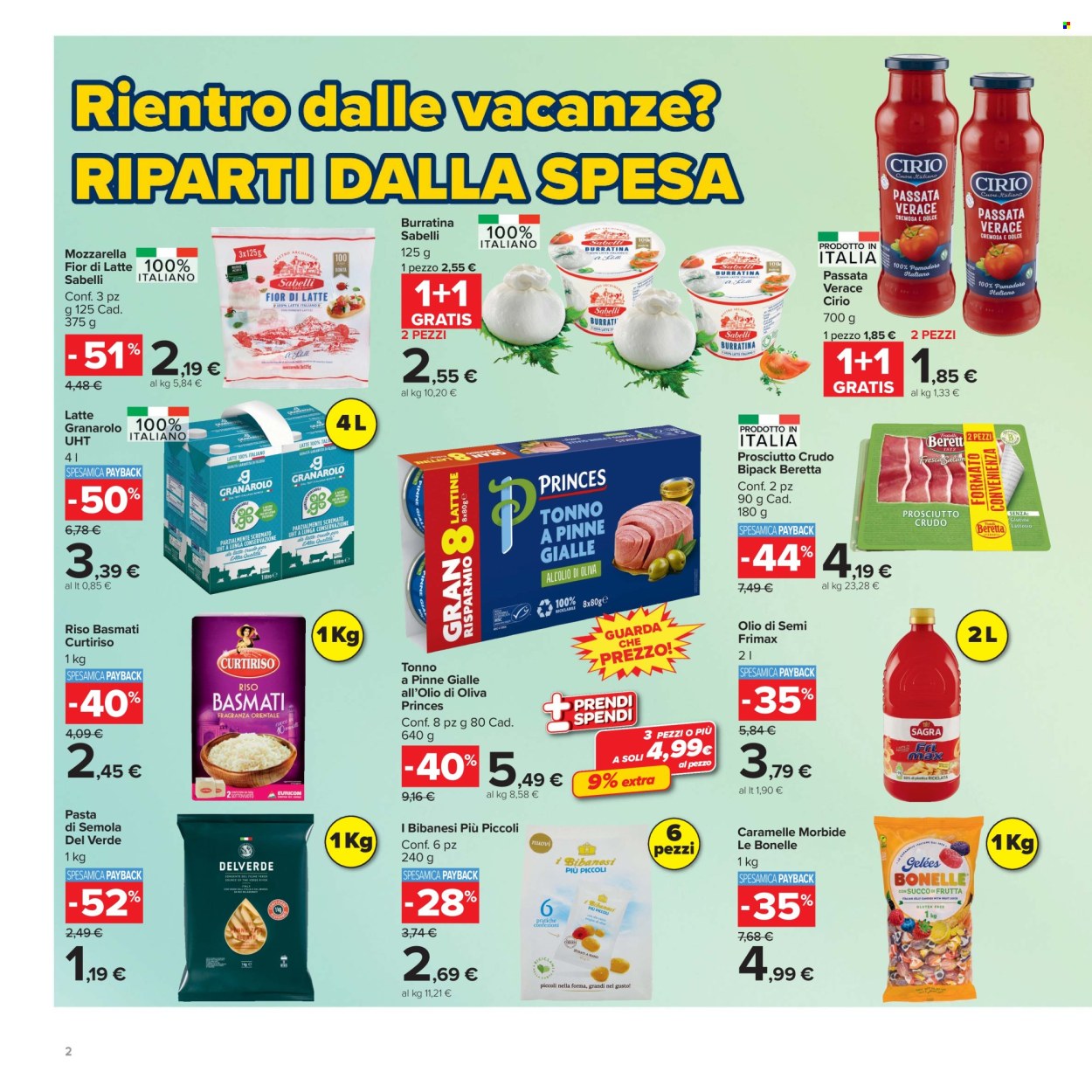 Volantino Carrefour - 20/8/2026 - 3/9/2026. Pagina 2