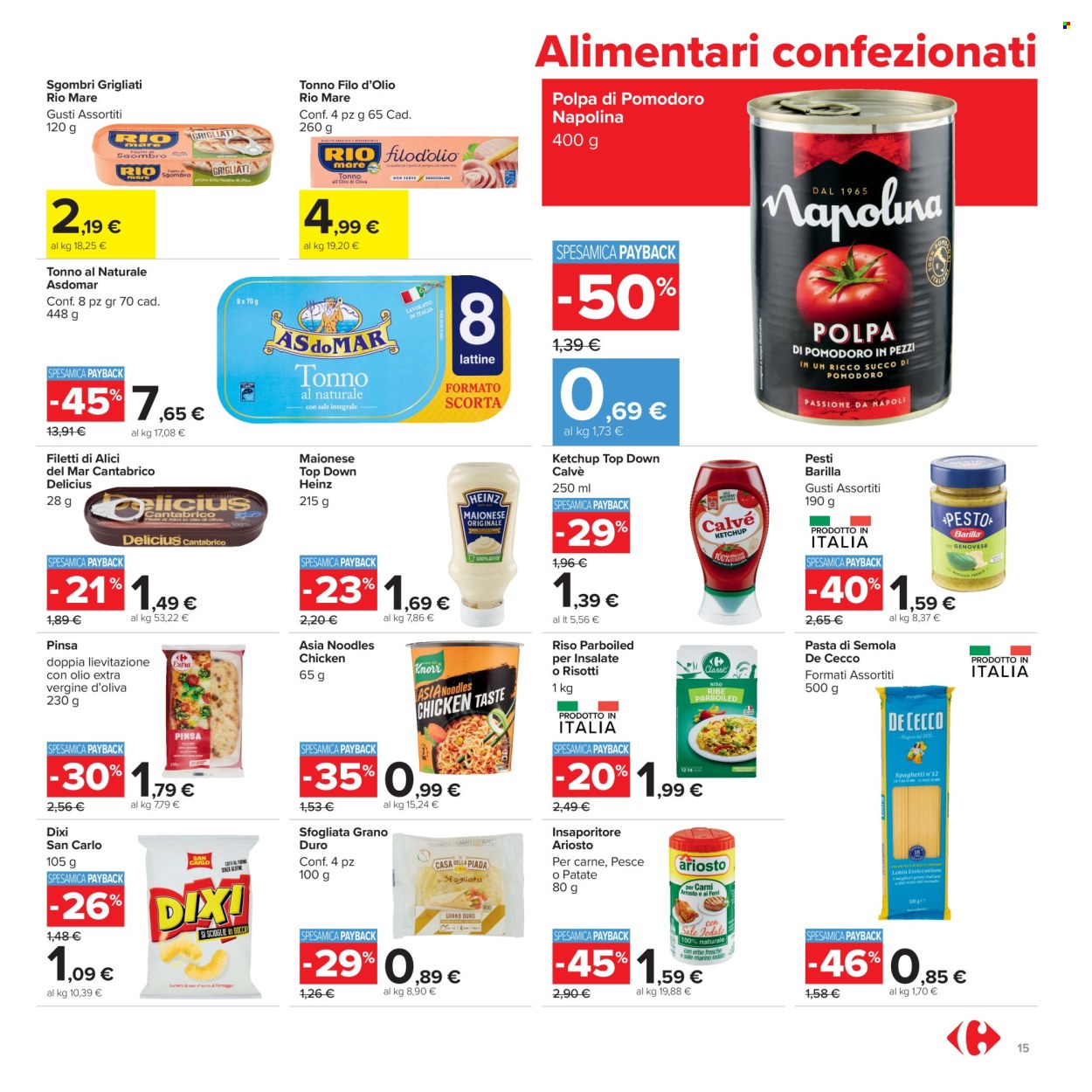 Volantino Carrefour - 20/8/2026 - 3/9/2026. Pagina 15