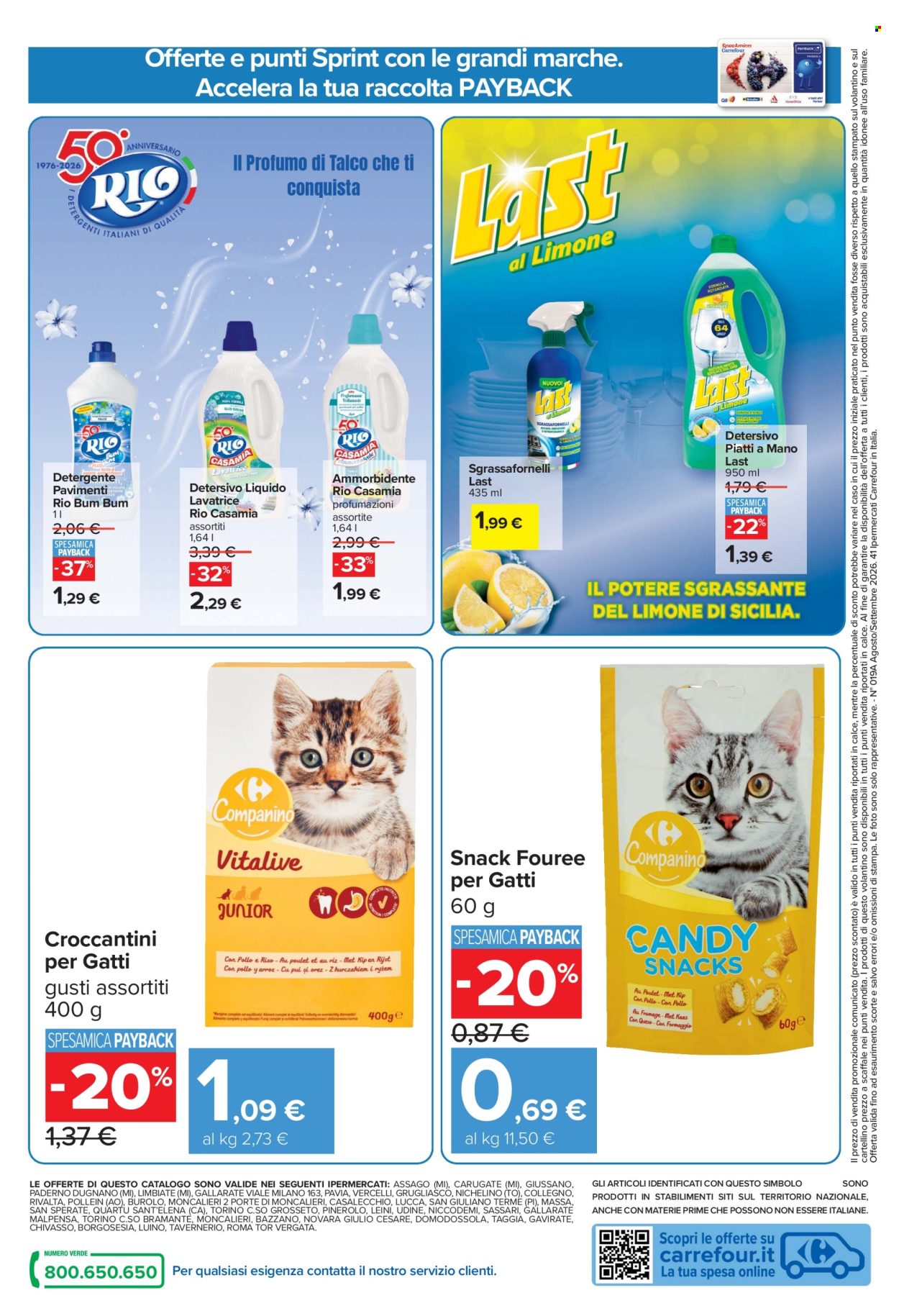 Leták Carrefour - 20.8.2026 - 3.9.2026. Strana 18