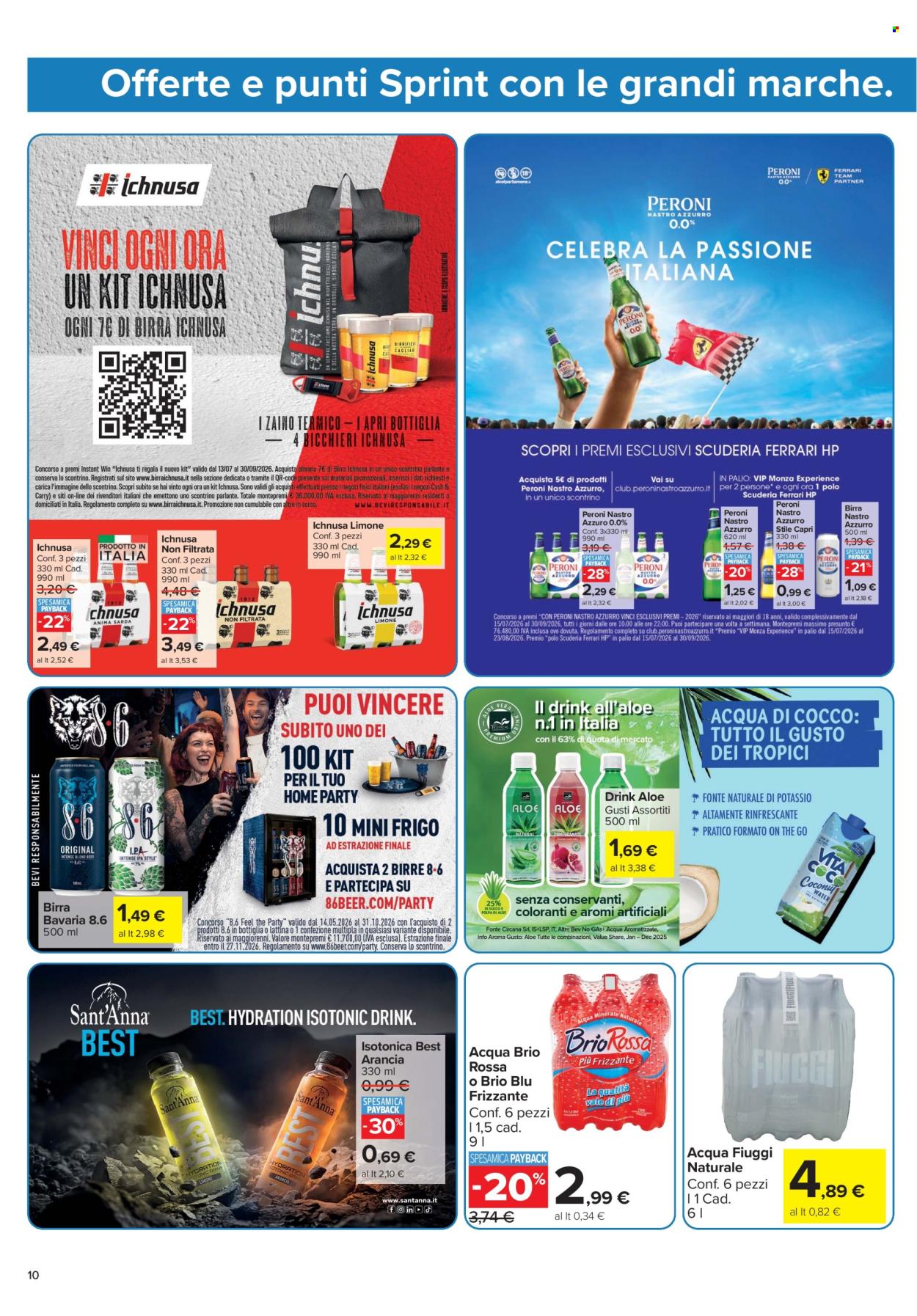 Volantino Carrefour - 20/8/2026 - 3/9/2026. Pagina 10