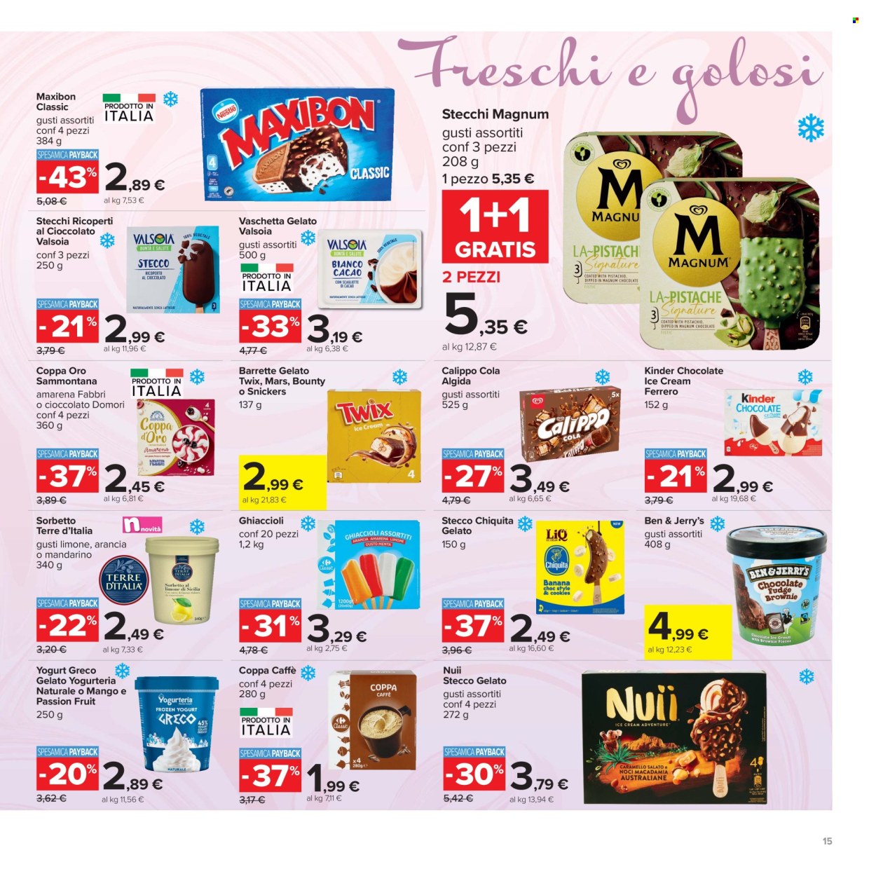 Leták Carrefour - 20.8.2026 - 3.9.2026. Strana 15