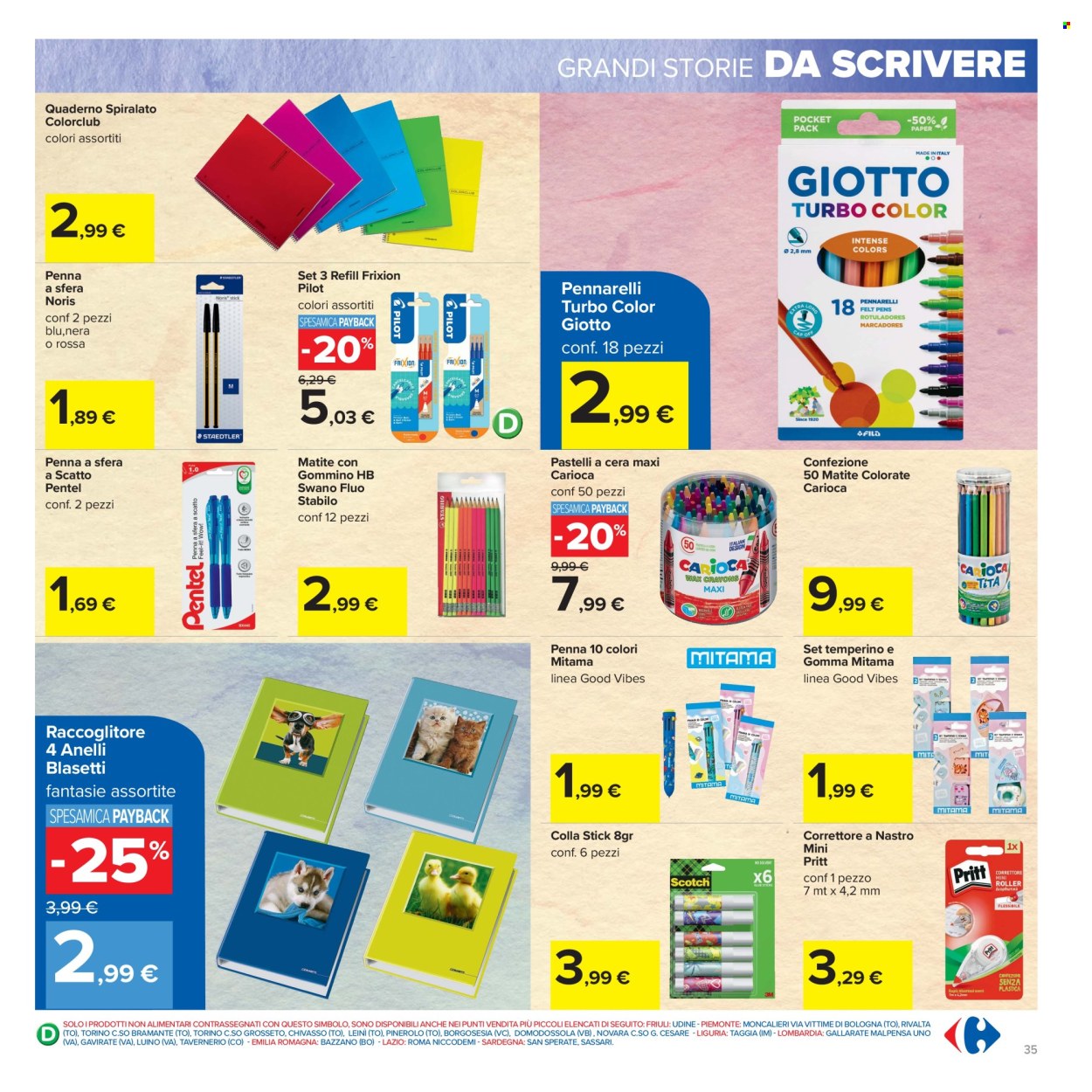 Leták Carrefour - 20.8.2026 - 3.9.2026. Strana 35