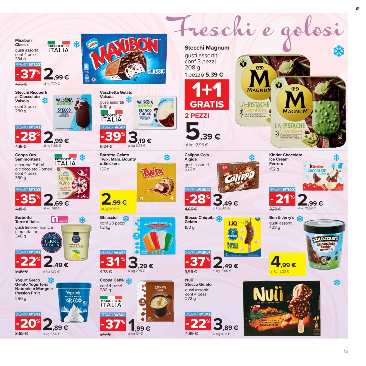 Leták Carrefour - 20.8.2026 - 3.9.2026. Strana 15