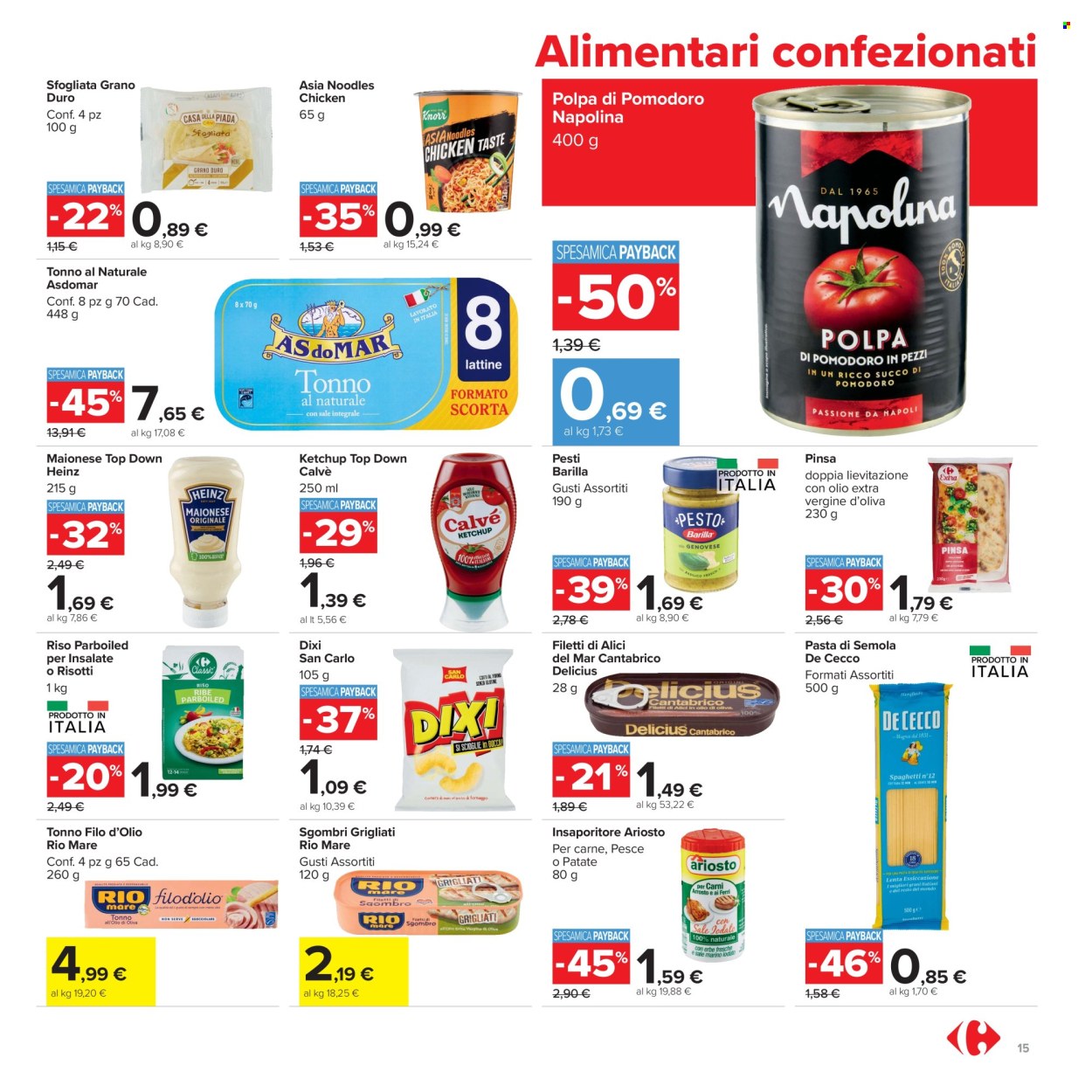 Volantino Carrefour - 20/8/2026 - 3/9/2026. Pagina 15