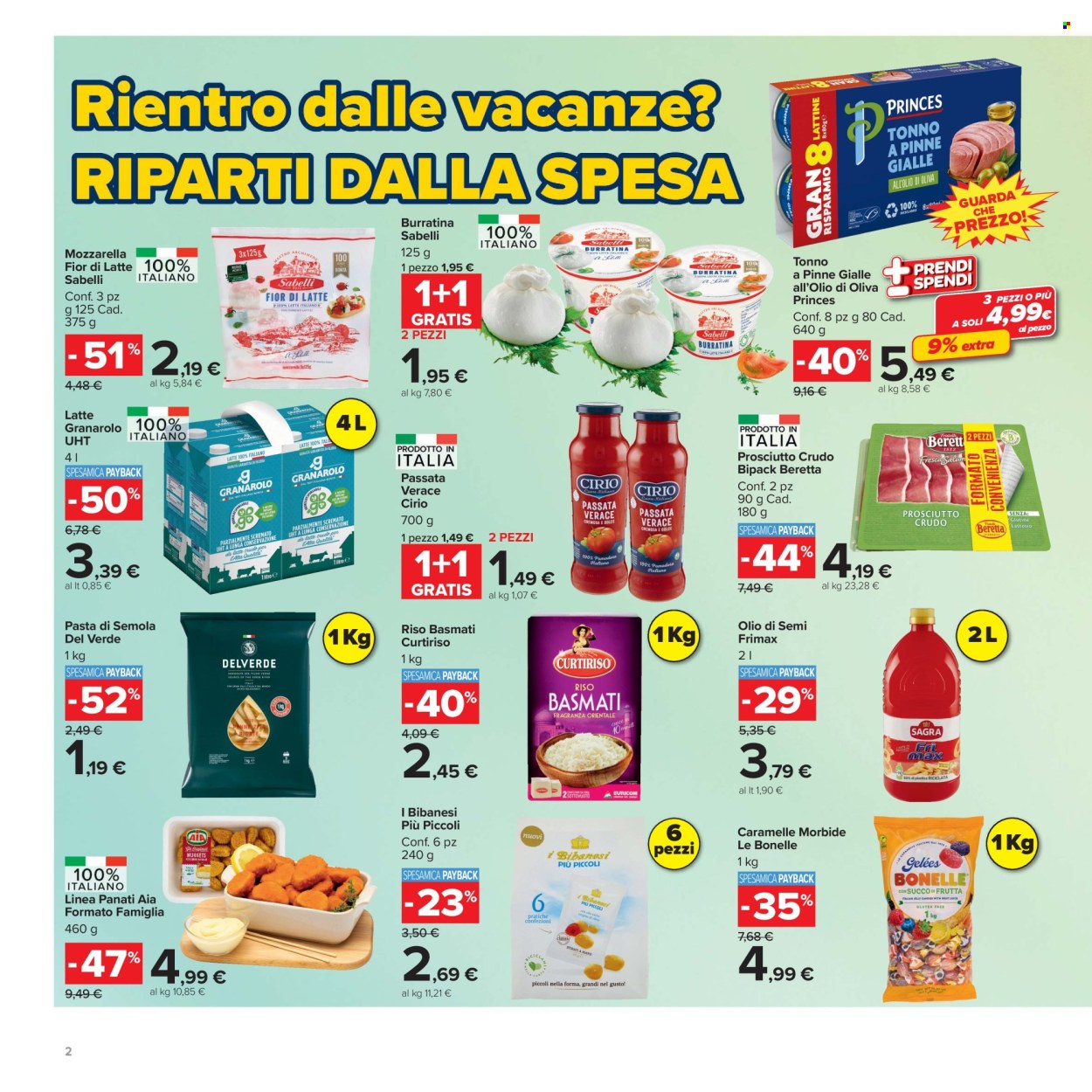 Volantino Carrefour - 20/8/2026 - 3/9/2026. Pagina 2