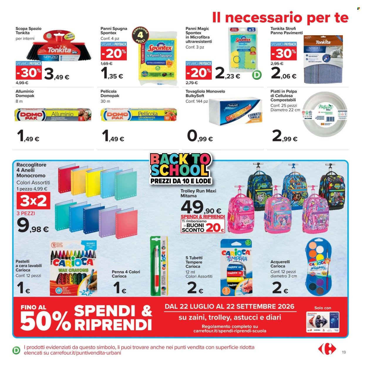 Leták Carrefour - 20.8.2026 - 3.9.2026. Strana 19