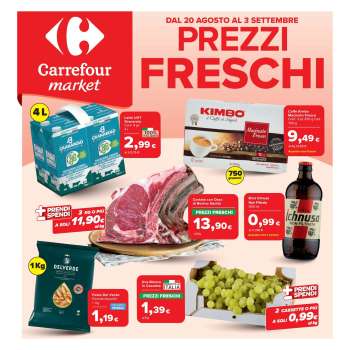 Volantino Carrefour - 20/8/2026 - 3/9/2026.